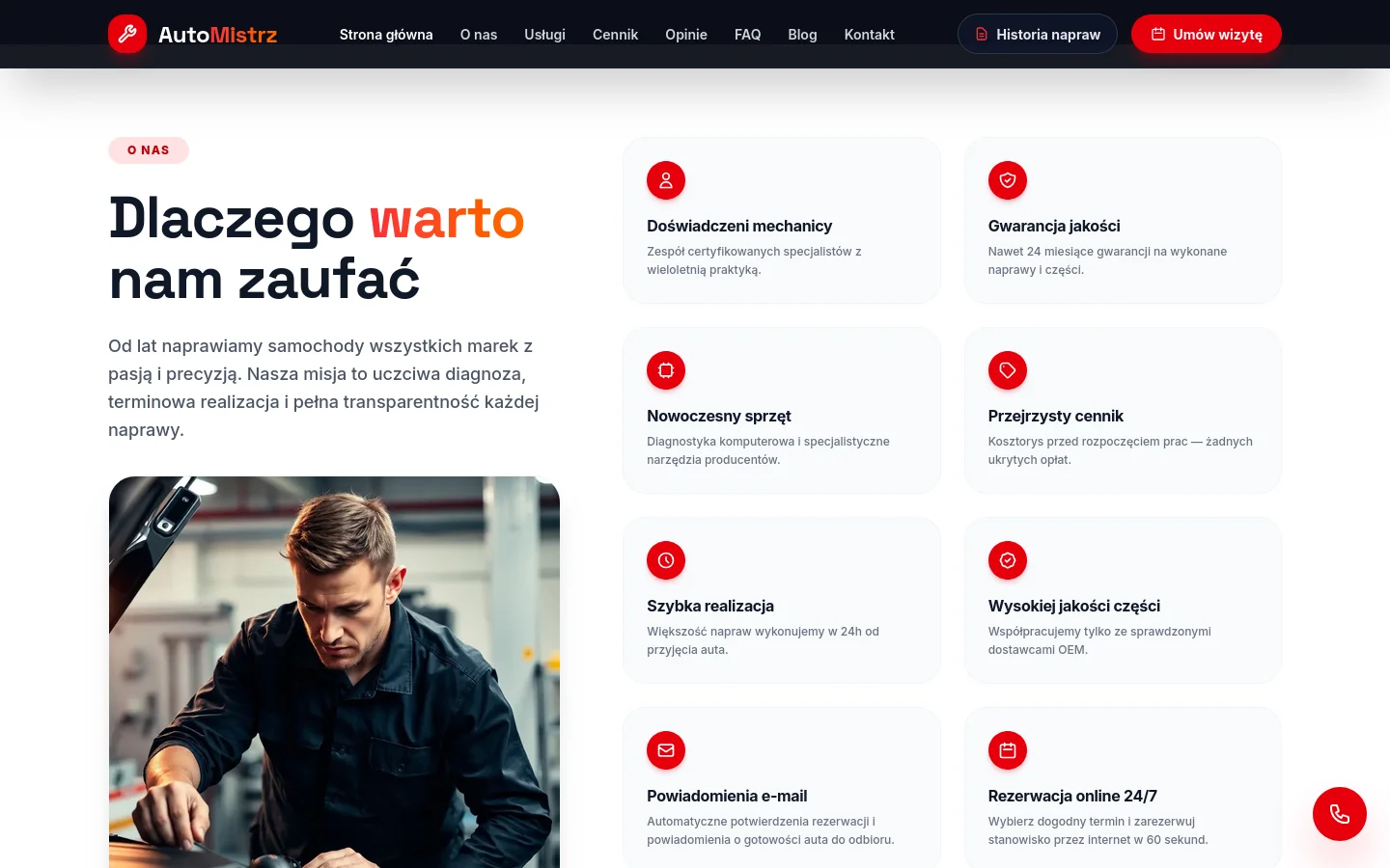 AutoMistrz | Profesjonalny serwis i warsztat samochodowy