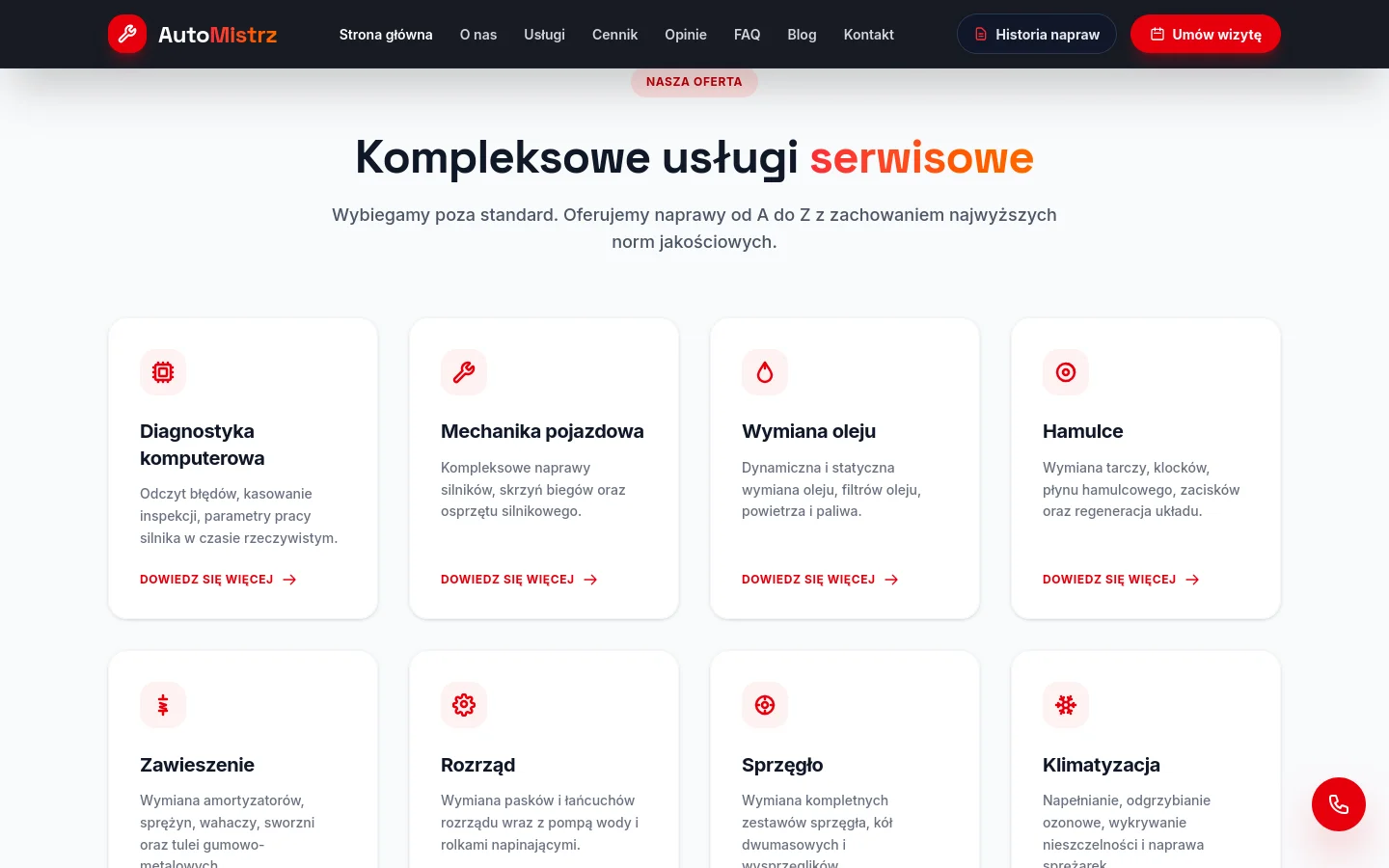 AutoMistrz | Profesjonalny serwis i warsztat samochodowy