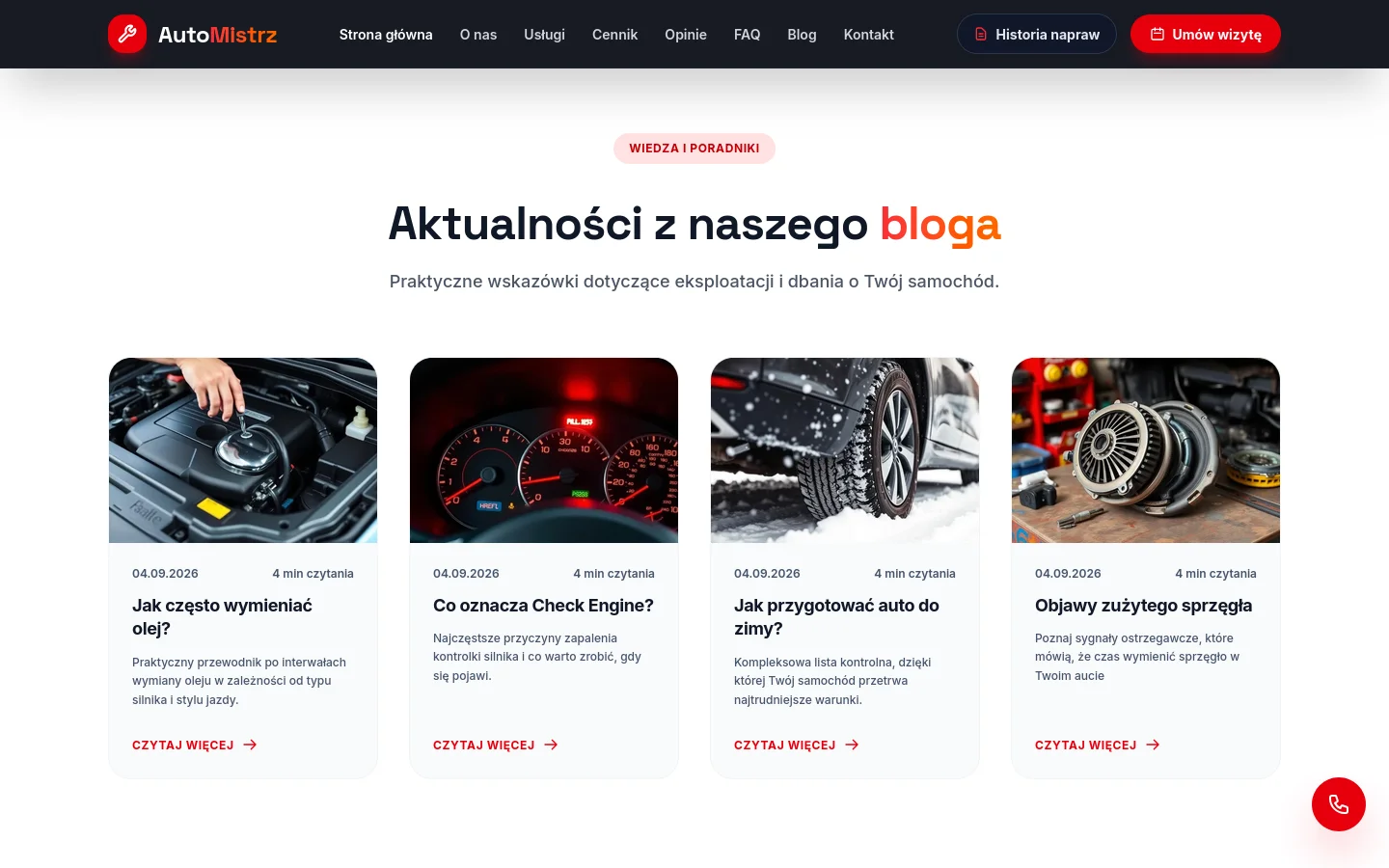 AutoMistrz | Profesjonalny serwis i warsztat samochodowy